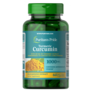 Turmeric Curcumin 1000 мг-60 капс Фото №1
